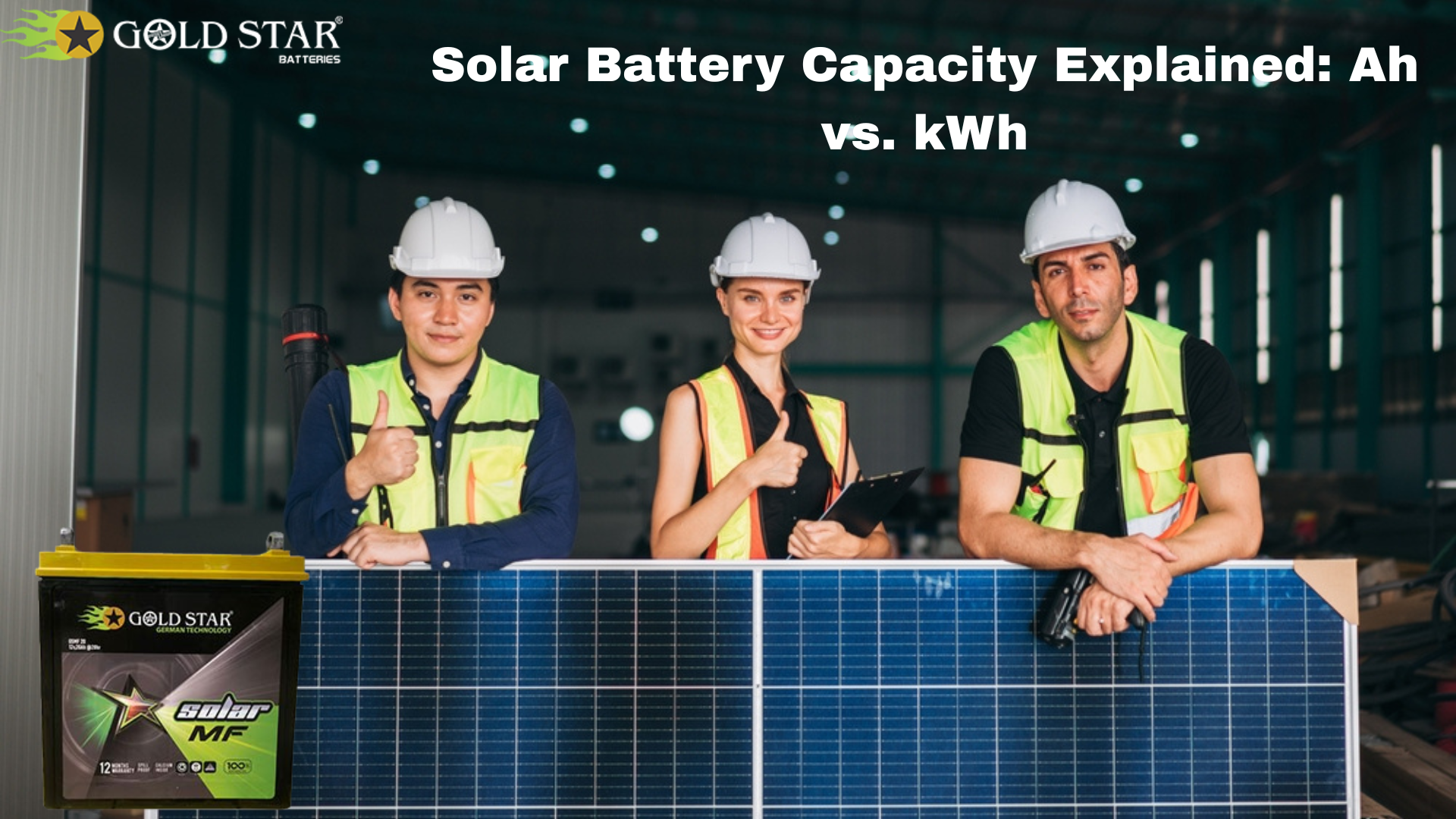 Solar Battery Capacity Explained: Ah vs. kWh